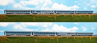 ACME 55133 - H0 - 4-tlg. Set Personenwagen IC 242/243 Drava, Ep. V, MAV